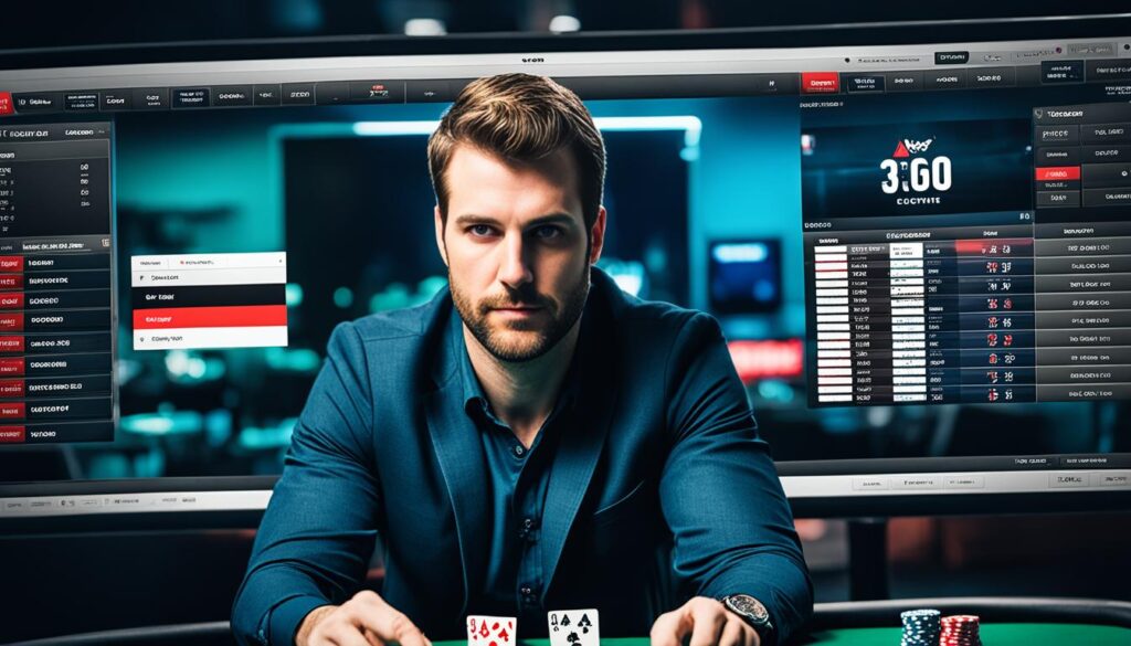 Analisis Tangan Poker Online