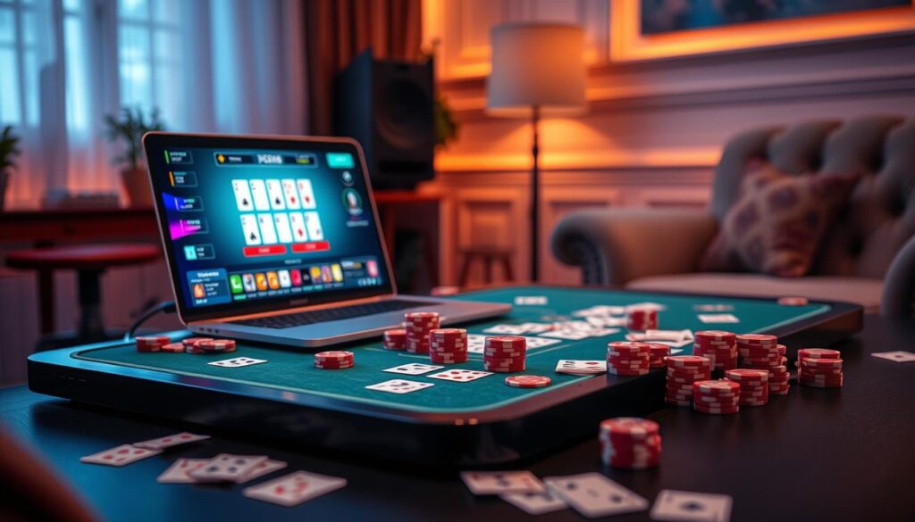 Cara bermain poker online