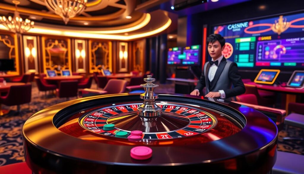Cara bermain roulette online