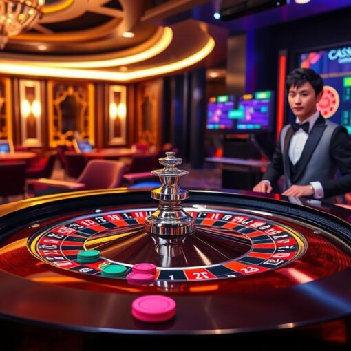 Cara bermain roulette online